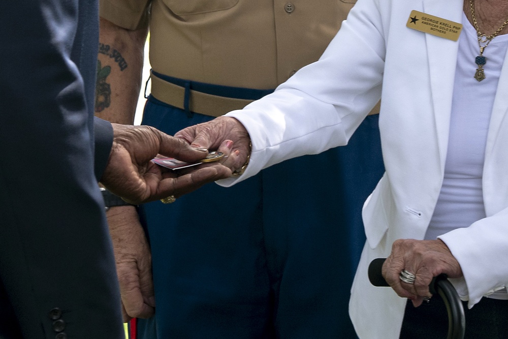 Secretary Austin Visits Arlington, Meets With Gold Star Mothers