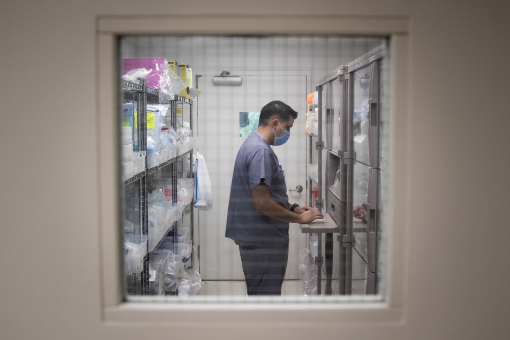 US Northern Command Medical Response Team supports University of Arkansas for Medical Sciences Hospital