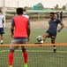 U.S. Navy Competes in 2 vs 2 Net Soccer