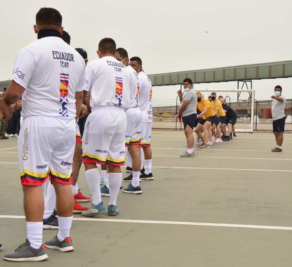 Patrol Squadron (VP) 9 Competes in a Tug-of-War Competition