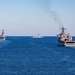 U.S. Navy Ships Conduct Surface Warfare Training