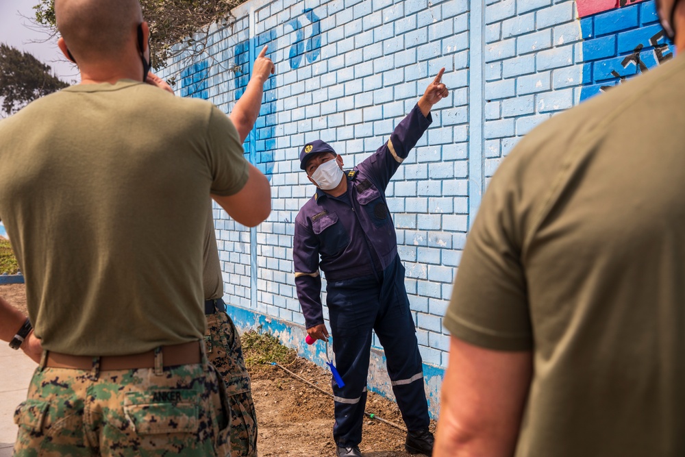 UNITAS 2021: U.S. Marines paint with partner nations