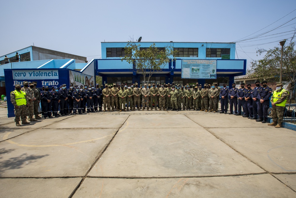 UNITAS 2021: U.S. Marines paint with partner nations