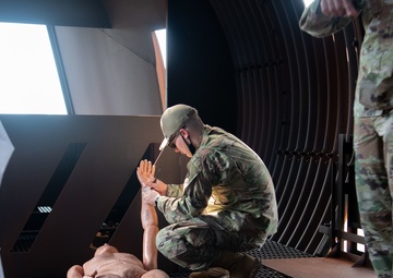 374th Mission Support Group hone search and recovery training