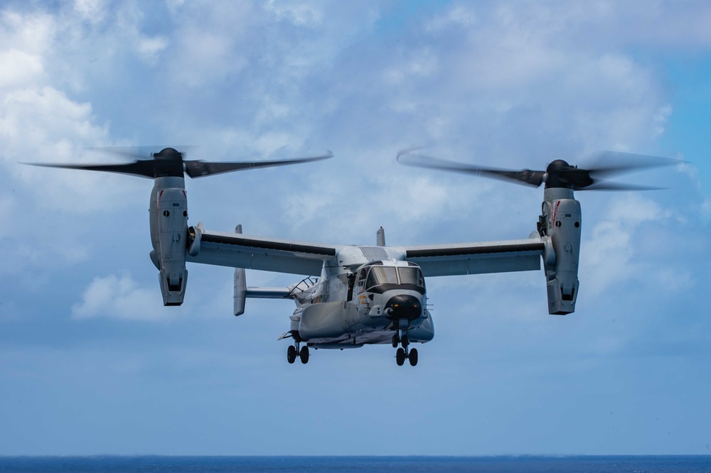 USS Carl Vinson (CVN 70) Sailors Conduct Flight Deck Operations