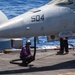 USS Carl Vinson (CVN 70) Sailors Conduct Flight Deck Operations