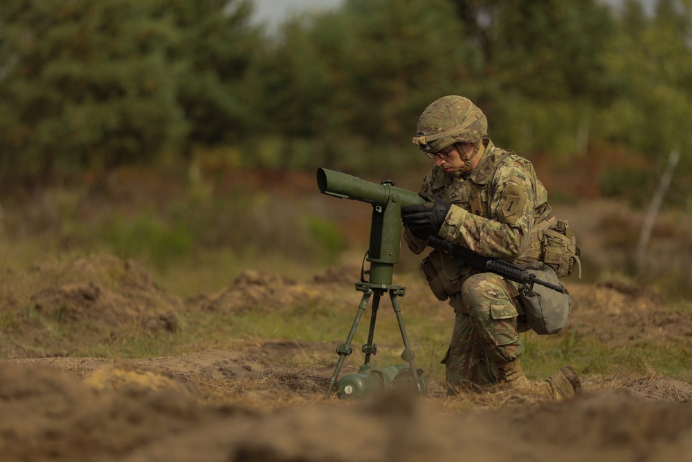 1st Battalion, 5th Field Artillery Regiment, 1st Infantry Division Conducts Artillery Table XII