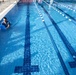 Incirlik Physical Therapy Clinic uses base pool for aquatic therapy