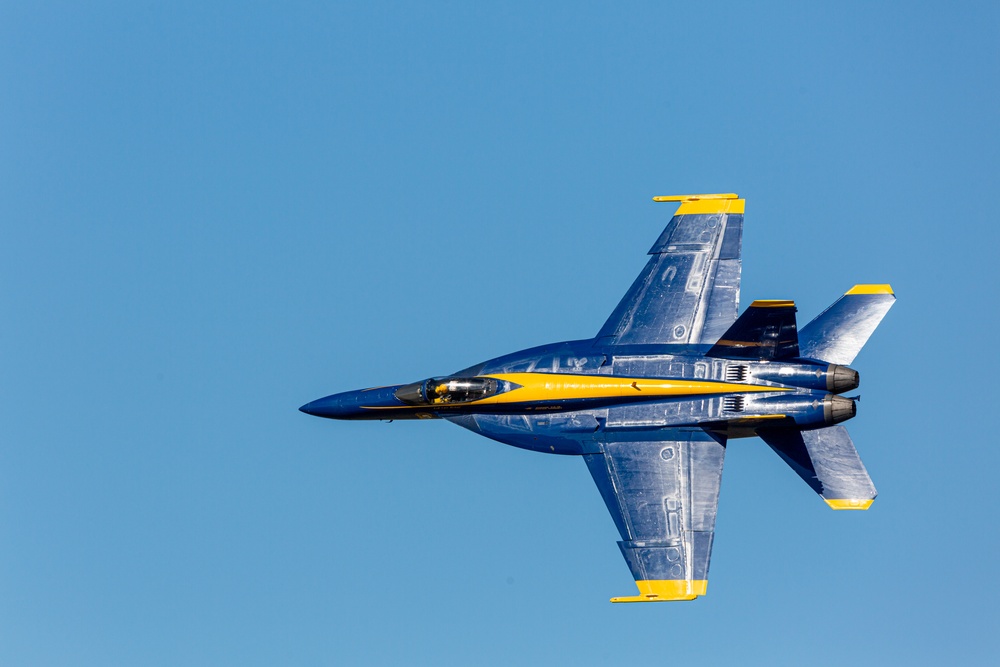 Blue Angels perform at 2021 Cherry Point Air Show