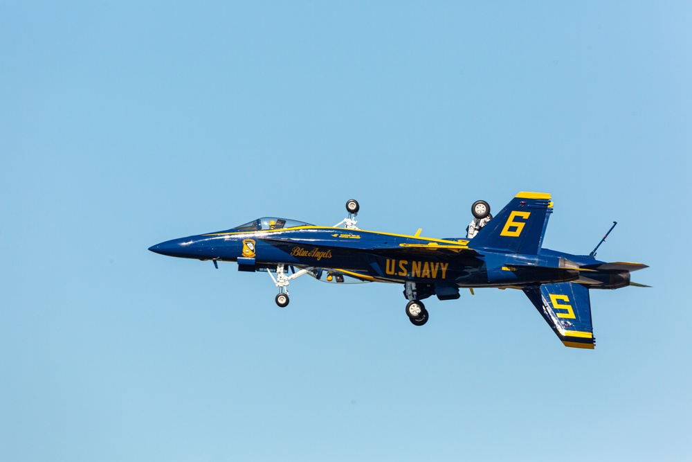 Blue Angels perform at 2021 Cherry Point Air Show