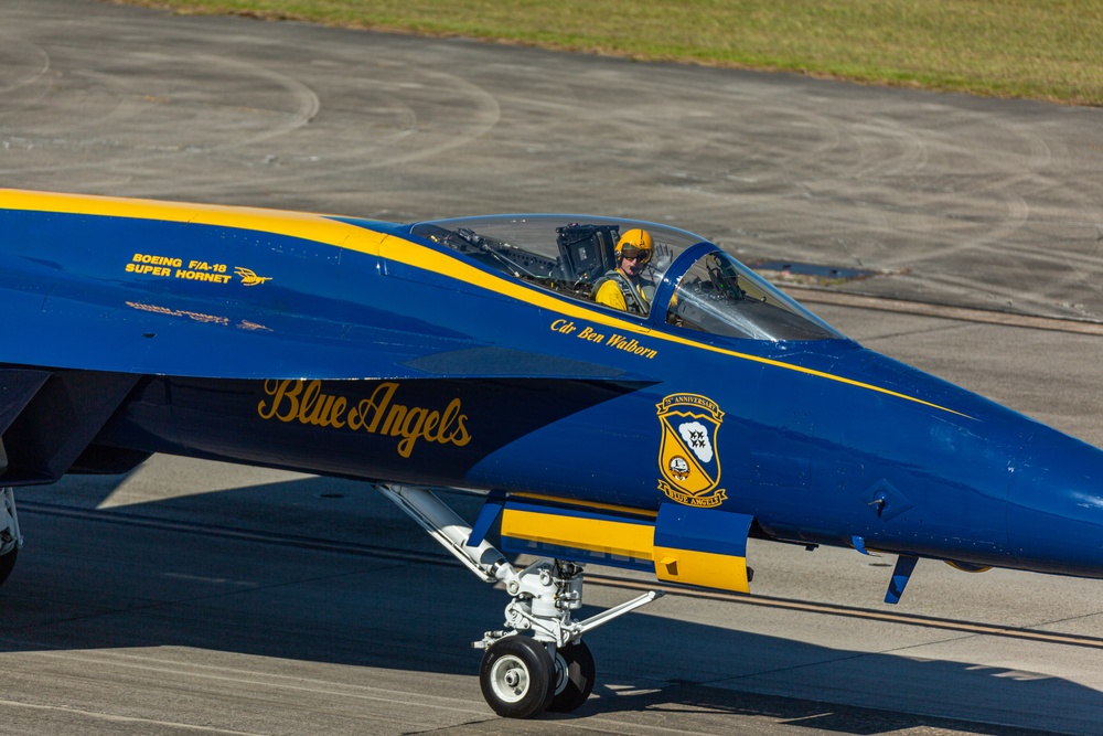 Blue Angels perform at 2021 Cherry Point Air Show