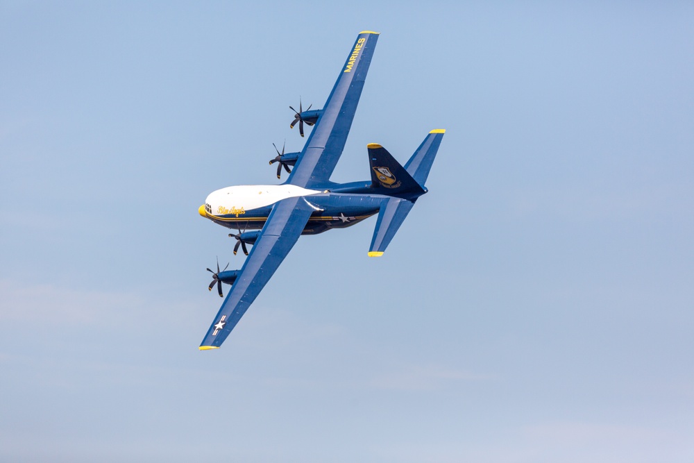 Blue Angels perform at 2021 Cherry Point Air Show