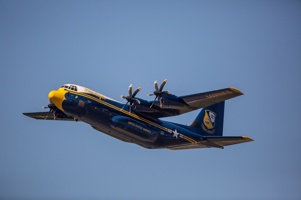 Blue Angels perform at 2021 Cherry Point Air Show