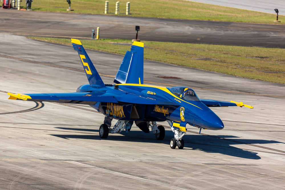 Blue Angels perform at 2021 Cherry Point Air Show