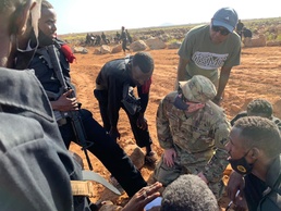 Civil Affairs NCO Returning from Djibouti Douses Airport Blaze