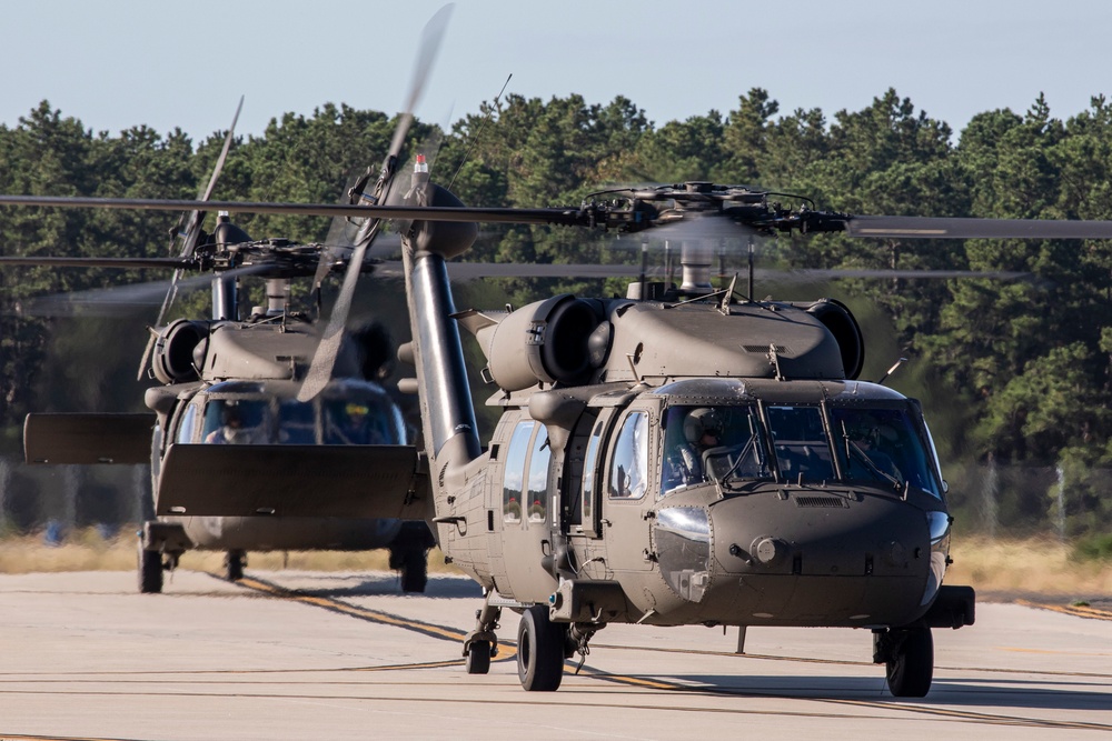 Albanian Armed Forces leadership tour Army Aviation Support Facility