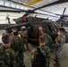 Albanian Armed Forces leadership tour Army Aviation Support Facility