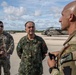 Albanian Armed Forces leadership tour Army Aviation Support Facility