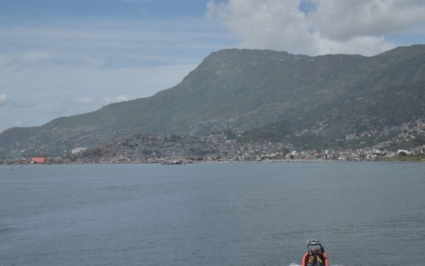 USCGC RESOLUTE Interdicts 183 Haitian Migrants, repatriates 260 in Haiti