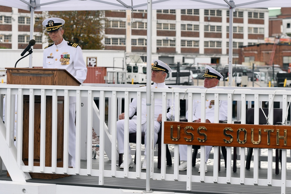 USS South Dakota (SSN 790) change-of-command ceremony