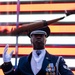 US Air Force Honor Guard and Band perform in New York City for AF 74th Birthday