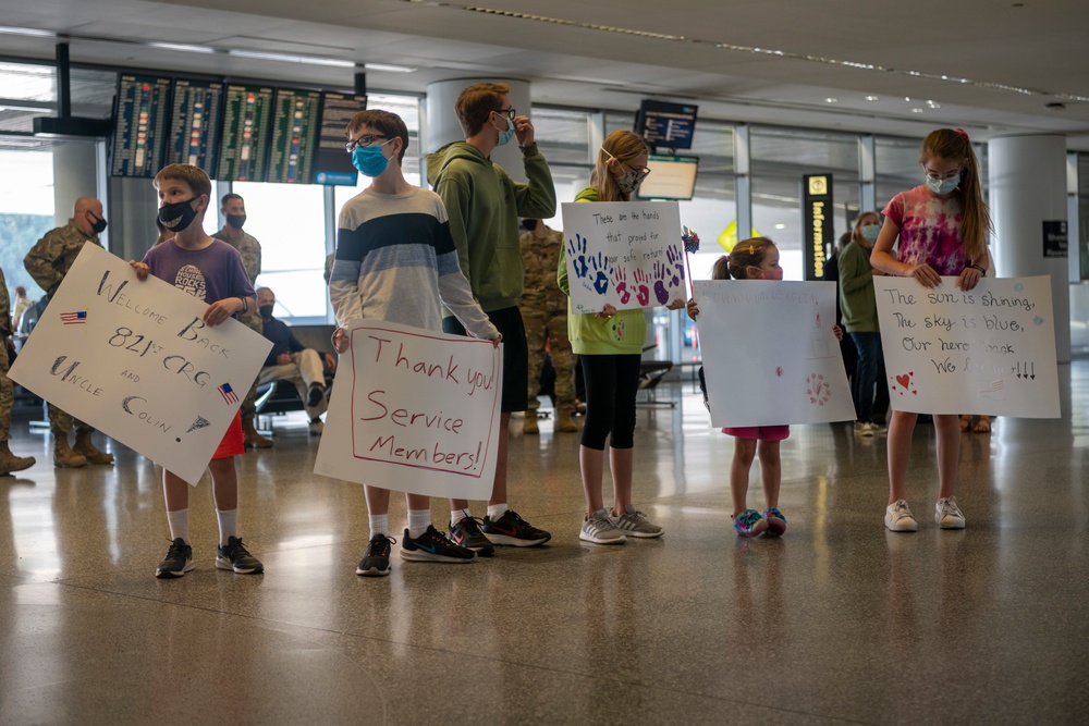 Devil Raiders return to US following Afghanistan evacuation