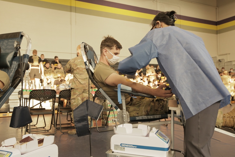 Army ROTC Cadets Make It a Lifesaving Summer; Thousands of Blood Donations Collected