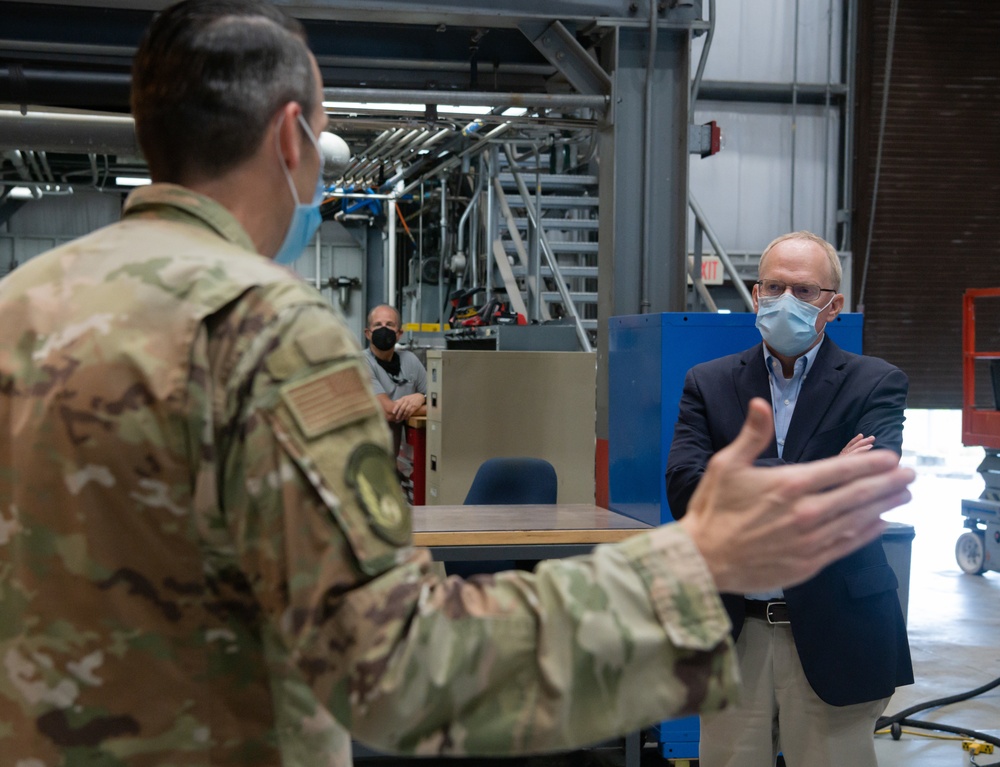 Congressman John Rose visits Arnold AFB