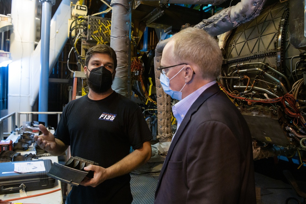 Congressman John Rose visits Arnold AFB