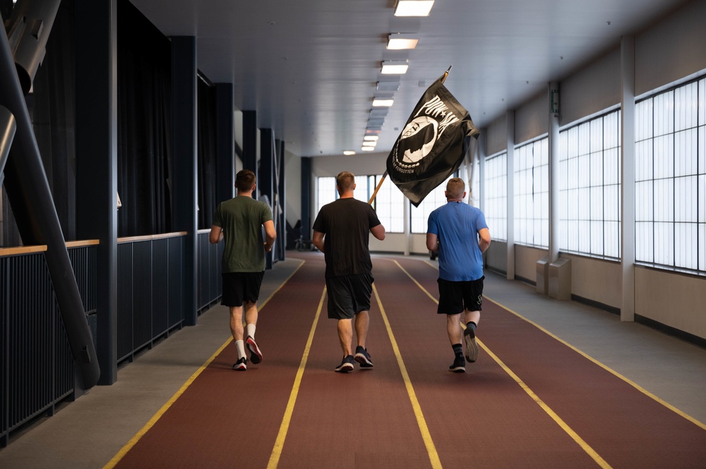Team Eielson participates in annual POW/MIA run