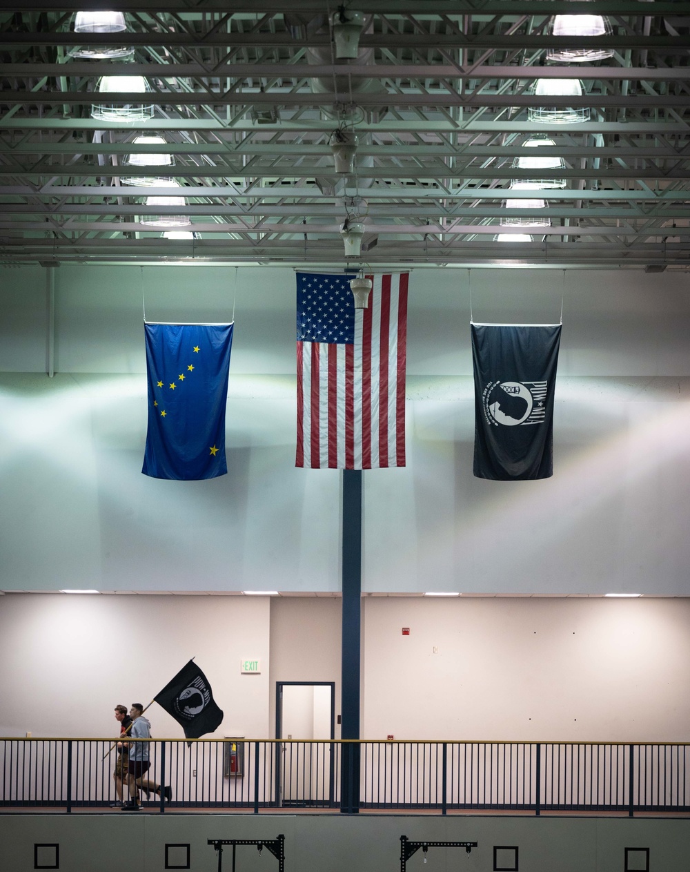 Team Eielson participates in annual POW/MIA run
