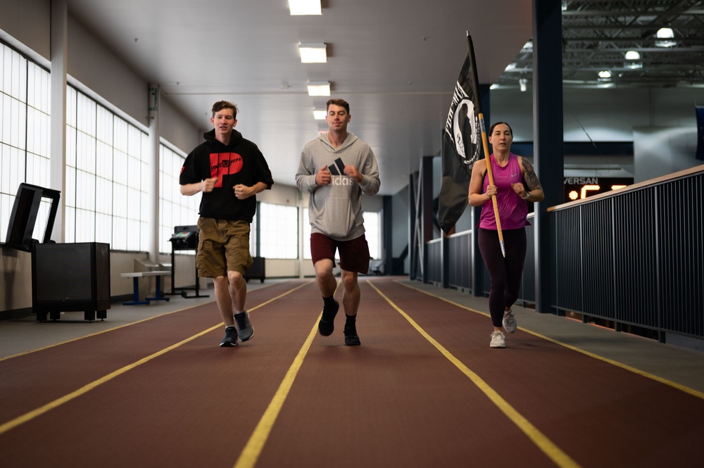 Team Eielson participates in annual POW/MIA run