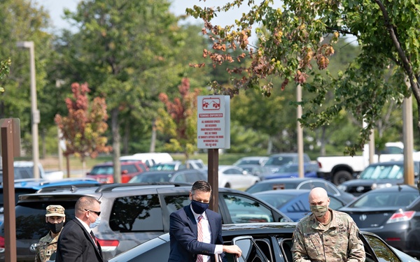 Acting Director Rhys Williams and Gregory Kausner