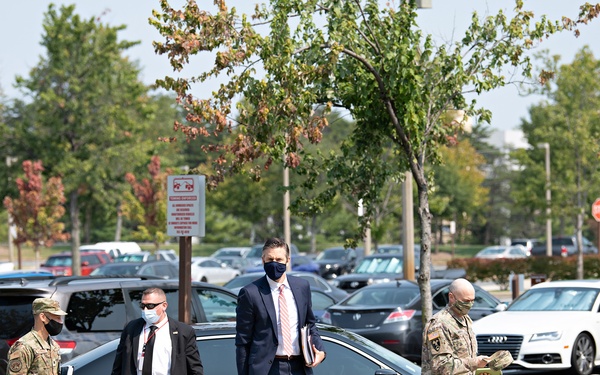 Acting Director Rhys Williams and Gregory Kausner