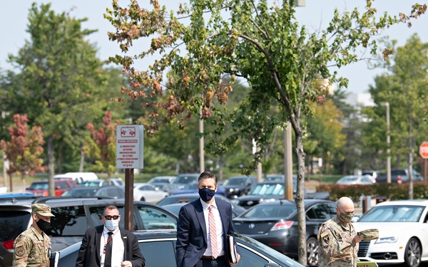 Acting Director Rhys Williams and Gregory Kausner