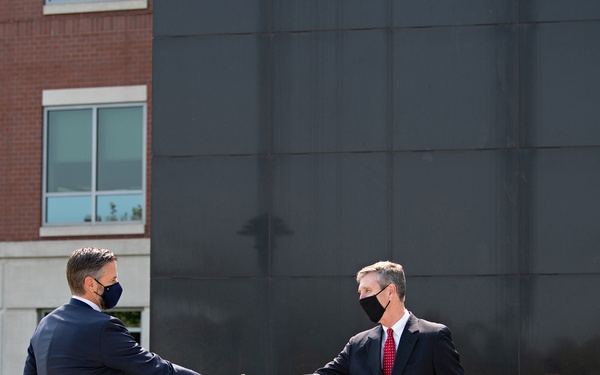 Acting Director Rhys Williams and Gregory Kausner