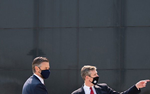 Acting Director Rhys Williams and Gregory Kausner