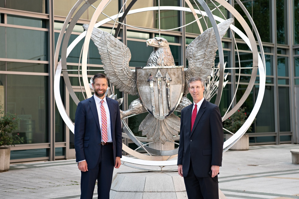 Acting Director Rhys Williams and Gregory Kausner
