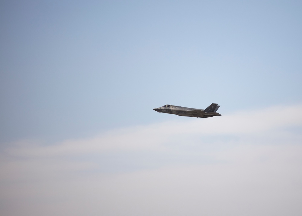 VMFA-225 Conducts First Flight as a F-35B Lightning II Squadron