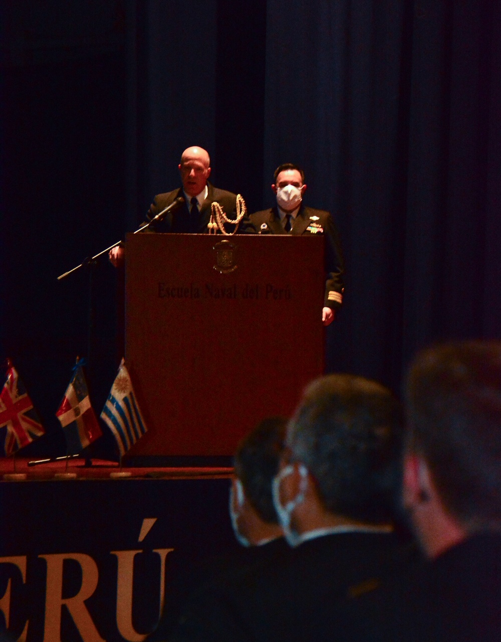 Capt. Michael Weaver Speaks at the Opening Ceremony for UNITAS LXII