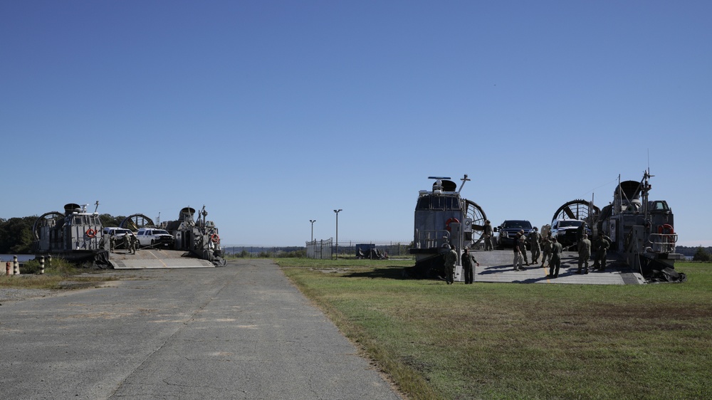 JTF-CS Conducts Deployment Readiness Exercise with Assault Craft Unit Four