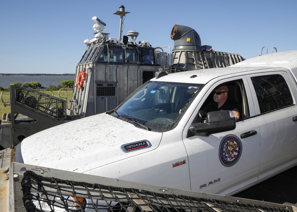 JTF-CS Conducts Deployment Readiness Exercise with Assault Craft Unit Four