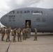 UNITAS 2021: U.S. Marines onload a C-17 Globemaster III aircraft