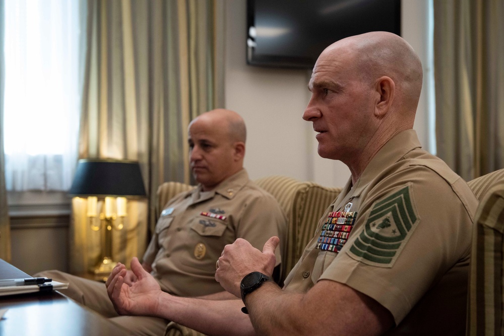 DVIDS - Images - MCPON, SMMC host suicide prevention town hall with DoN ...