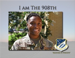 I am the 908th: Tech. Sgt. Gabrielle Bates