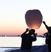 Lanterns light up sky for fallen heroes