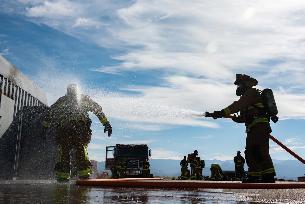 Task Force Holloman, 49th CES complete live-fire training