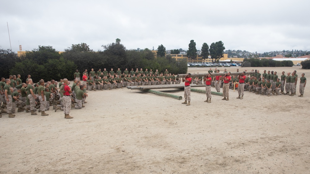 Bravo Company Log Drills