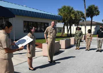 U.S. 4th Fleet Sailor Receives the 2021 Naval Intelligence Professionals Award for Exceptional Leadership