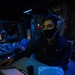 USS Mustin Sailor Monitors Submarine Contacts in Sonar Control During SIFOREX 2021